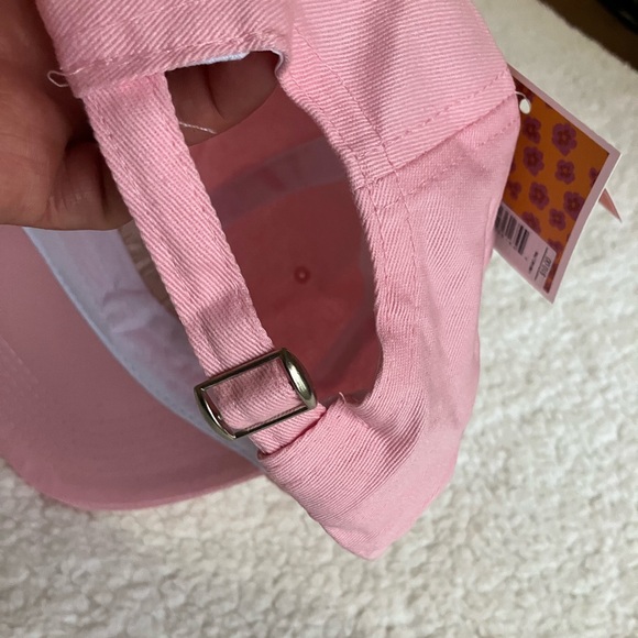 JZD Target LHM Women's OSFM 100% Cotton CORAZON LATINO Pink Baseball Hat Cap - Picture 2 of 8